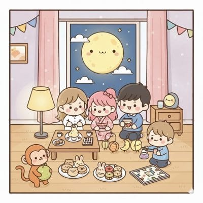 中秋親子DIY
