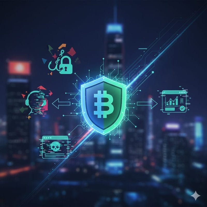 加密貨幣詐騙與陷阱完整指南:新手必看防詐技巧 1 虛擬貨幣防詐技巧