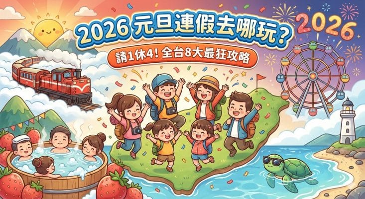 2026 全台跨年景點懶人包