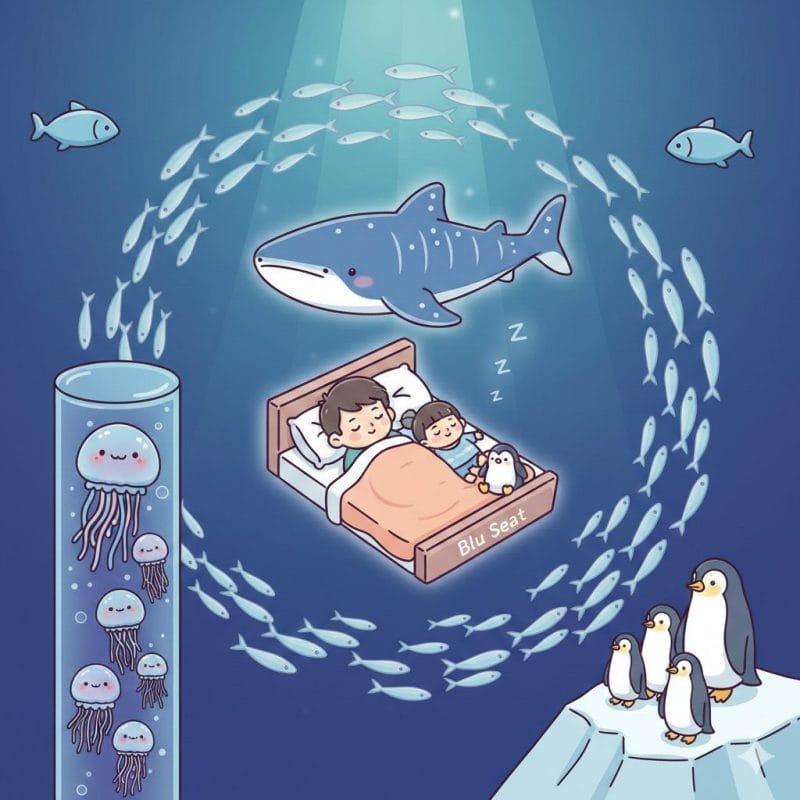 夜宿 Xpark 攻略:與企鵝、鯊魚共眠!一場夢幻神祕的深海奇緣 1 夜宿 Xpark
